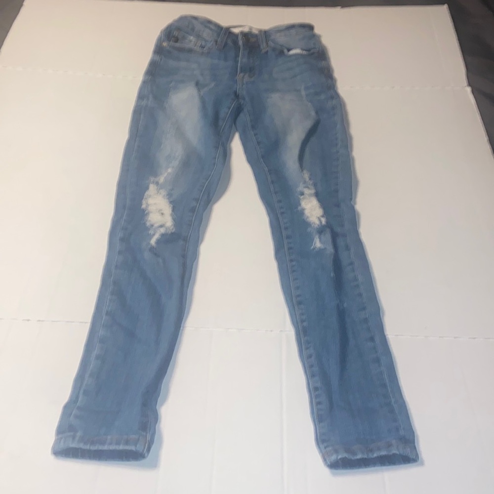 Kan Can distressed Estilo jeans size W1 24